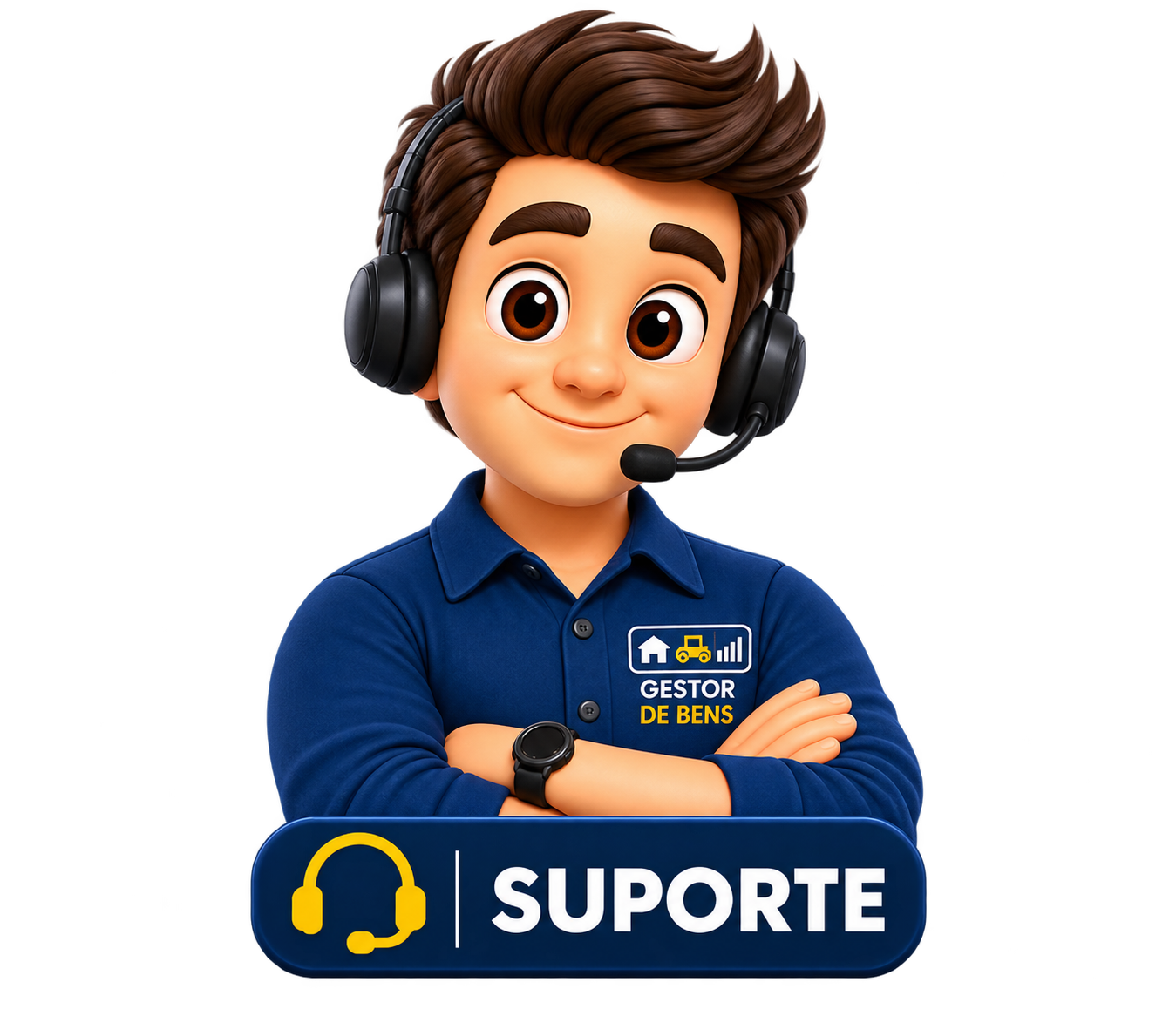 Atendimento via WhatsApp — Gestor de Bens